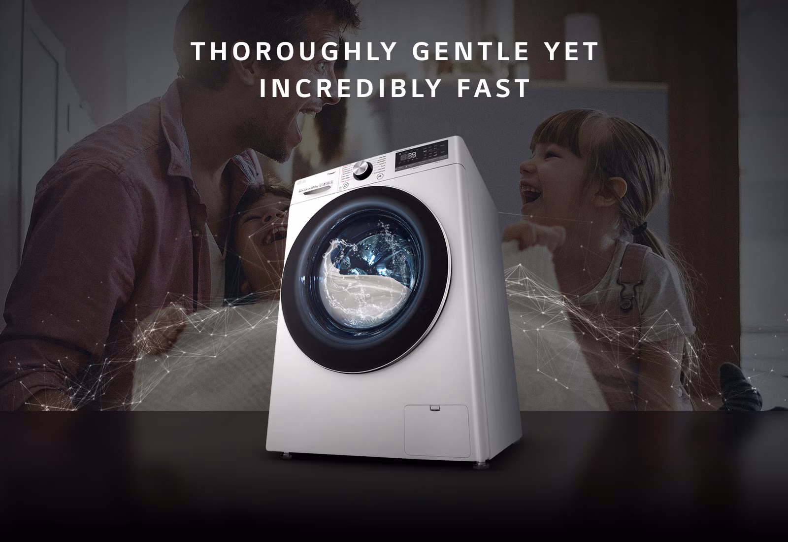 Intelligent Clothing Care with 18% More Fabric Protection